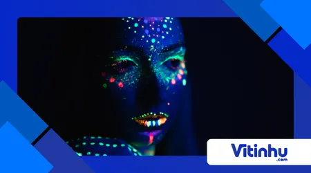 O segredo químico das maquiagens fluorescentes