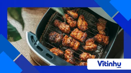 air fryer corretamente